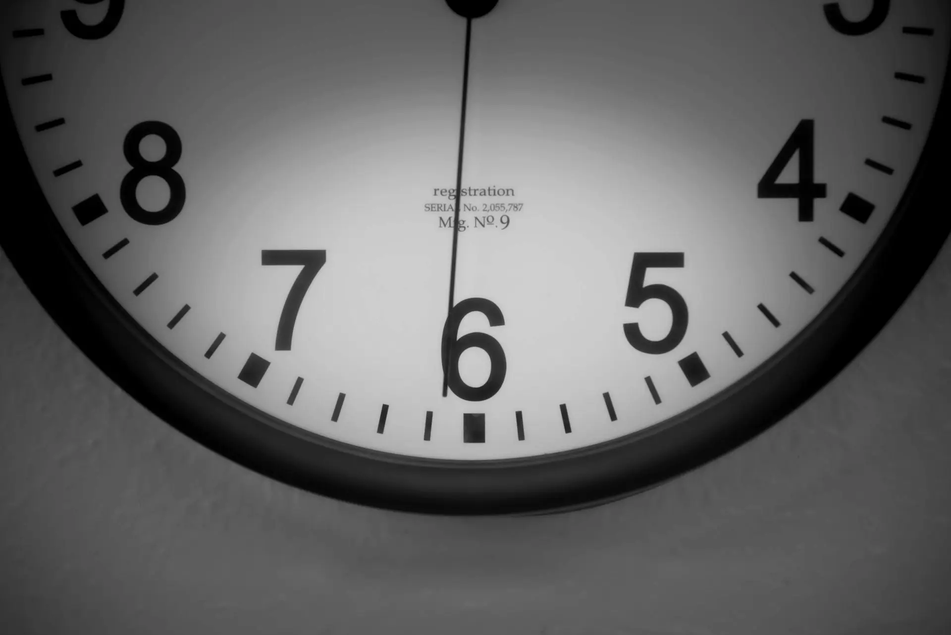 a close up of a clock face showing the time
